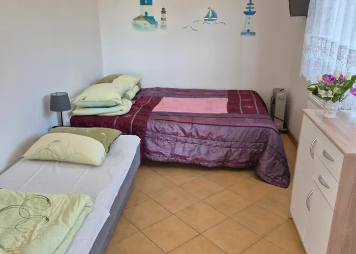 Zlote Piaski Rum i privatbostad Gąski